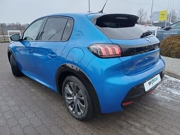 Używany Peugeot e-208 Allure 100 kW (136 KM) 2023 Niebieski Hatchback