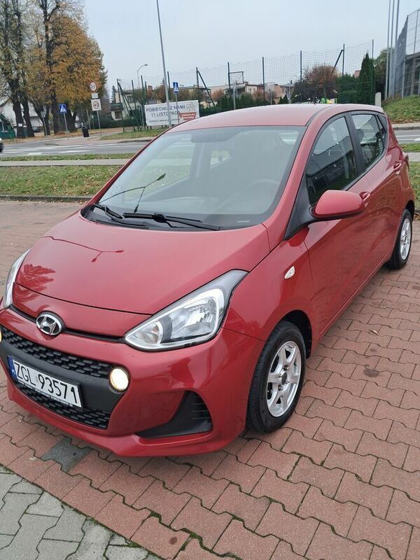 Czerwony Używany 2017 Hyundai i10 Hatchback | 25 000 zł (Dobra cena) - Obraz 1/4