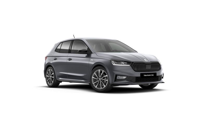 Szary graphite metalizowany Nowe 2025 Skoda Fabia Monte Carlo Hatchback | 125 900 zł - Obraz 1/4
