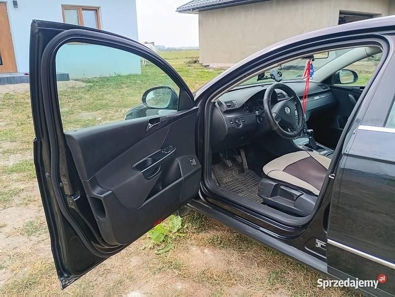 Używany VW Passat 2007 Czarny Sedan/Limuzyna