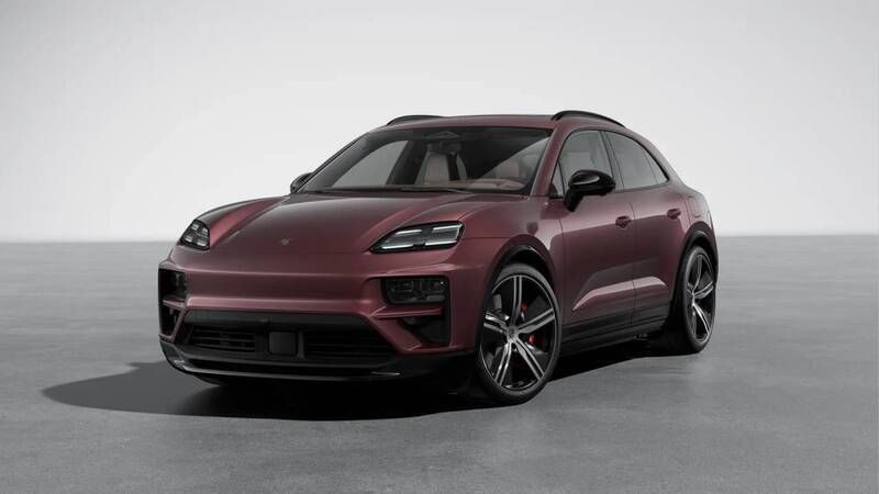 Copper ruby metallic Nowe 2024 Porsche Macan Turbo SUV | 646 303 zł - Obraz 1/4