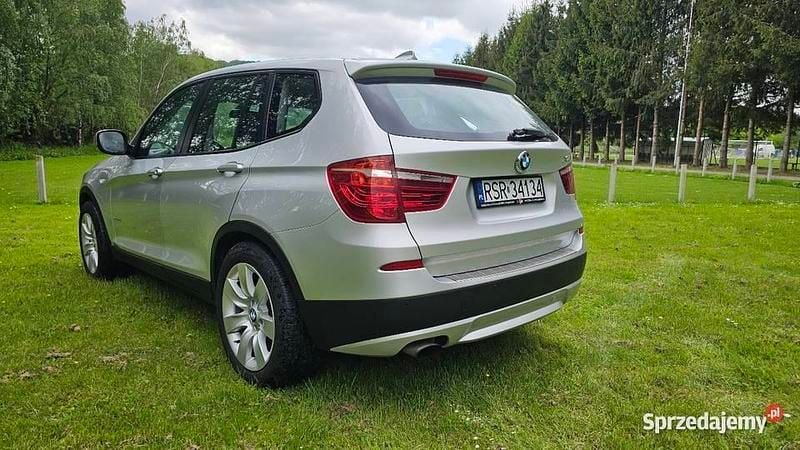 Używany BMW X3 184 KM (135 kW) 2012 Srebrny SUV