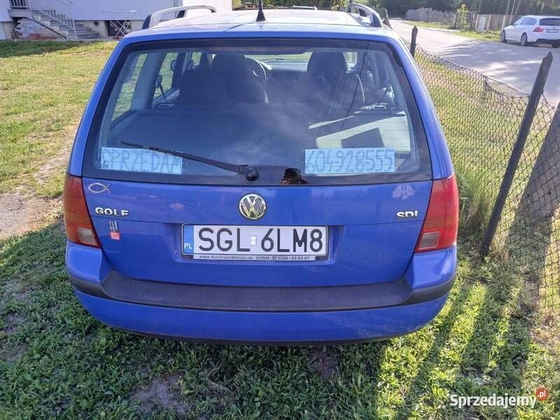 Niebieski Używany 2000 VW Golf IV Kombi | 2500 zł (Super Cena) - Obraz 1/4