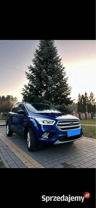 Niebieski Używany 2017 Ford Escape SUV | 48 200 zł (Uczciwa cena) - Obraz 1/4