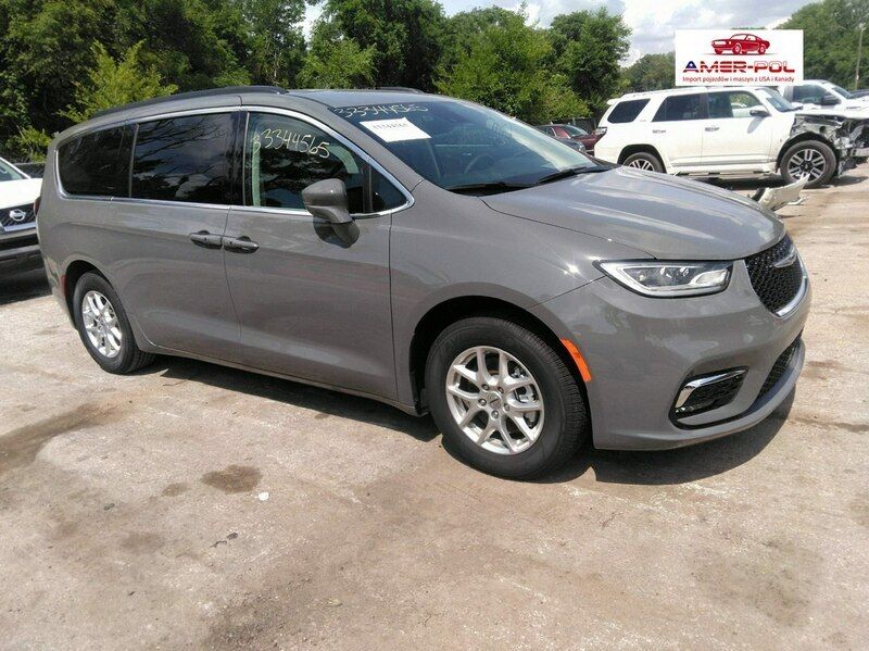 Szary Używany 2021 Chrysler Pacifica SUV | 105 000 zł - Obraz 1/4