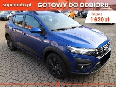 Niebieski Nowe 2025 Dacia Sandero Expression Hatchback | 79 674 zł (Uczciwa cena) - Obraz 1/4