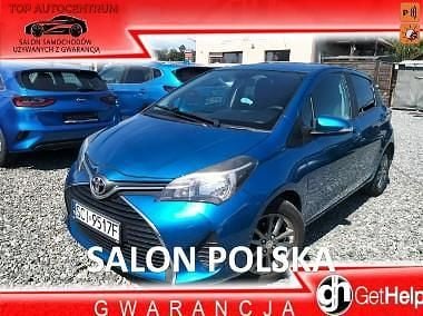 Niebieski Używany 2014 Toyota Yaris Hatchback | 19 900 zł (Dobra cena) - Obraz 1/4