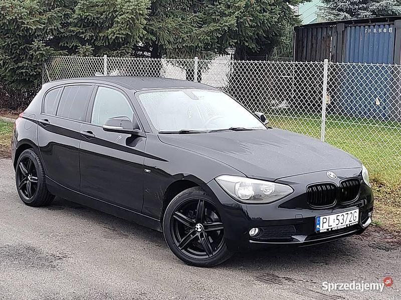 Używany BMW 120 2013 Czarny Hatchback