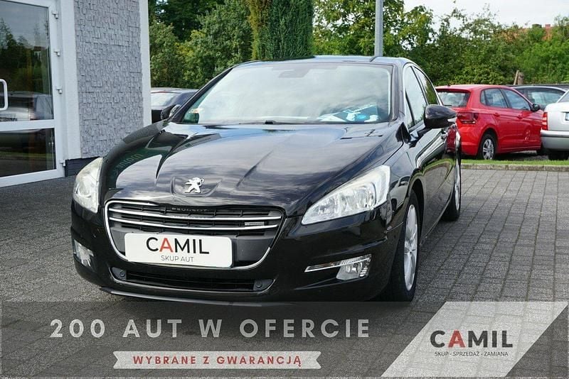 Czarny Używany 2012 Peugeot 508 Sedan/Limuzyna | 26 600 zł (Uczciwa cena) - Obraz 1/3