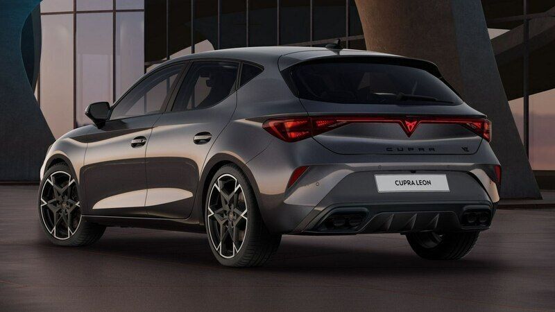 Nowe Cupra Leon 300 KM (220 kW) 2025 Grafitowy (metalik) Hatchback