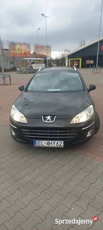 Używany Peugeot 407 140 KM (102 kW) 2010 Czarny Sedan/Limuzyna