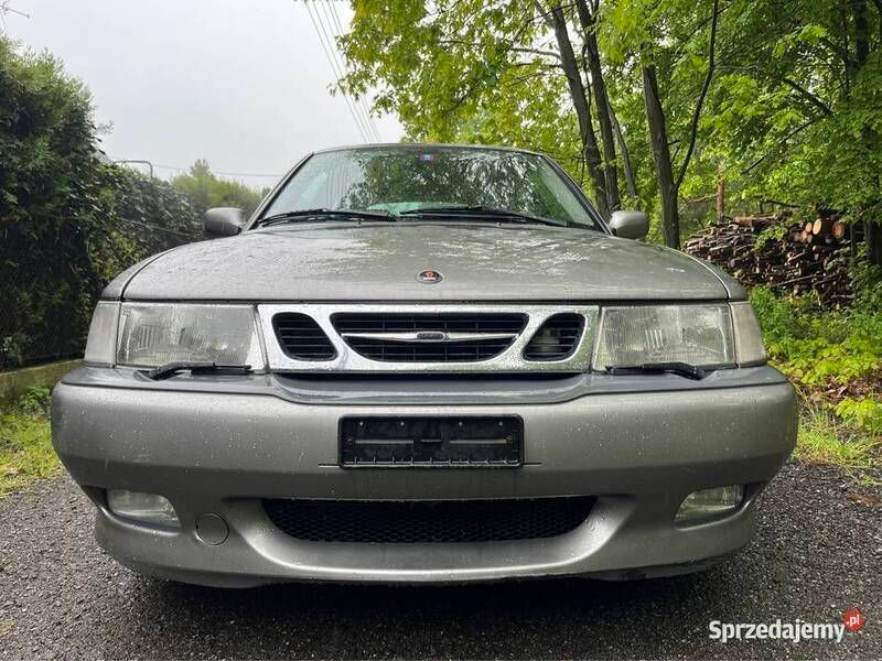 Złoty Używany 2001 Saab 9-3 Aero Coupe | 22 900 zł - Obraz 1/4