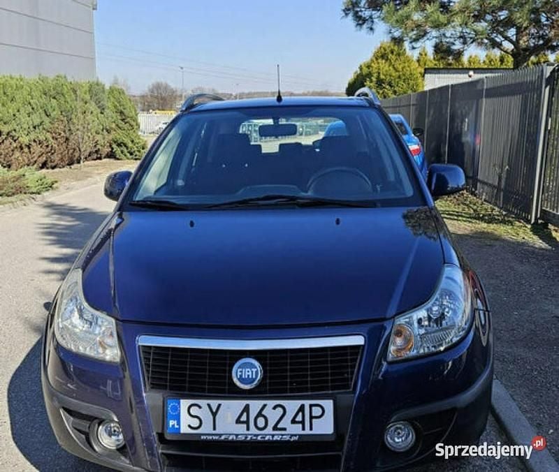 Granatowy Używany 2008 Fiat Sedici SUV | 3000 zł - Obraz 1/4