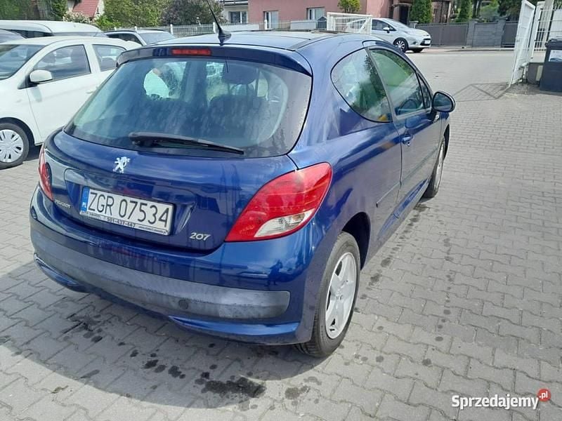 Używany Peugeot 207 73 KM (53 kW) 2007 Niebieski Hatchback