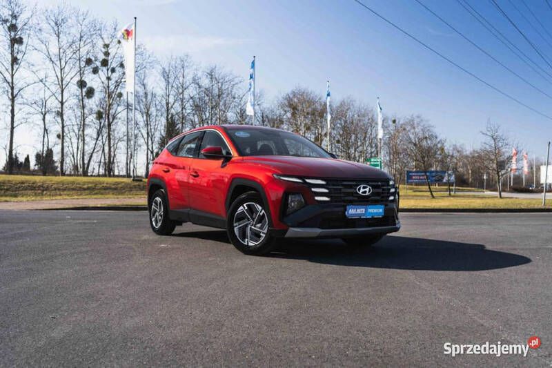 Bordowy Używany 2024 Hyundai Tucson SUV | 114 999 zł (Uczciwa cena) - Obraz 1/4