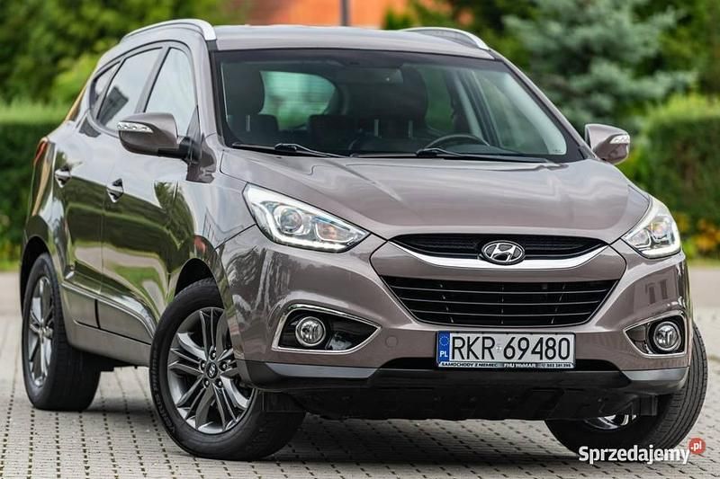 Beżowy Używany 2014 Hyundai ix35 SUV | 39 900 zł (Uczciwa cena) - Obraz 1/4