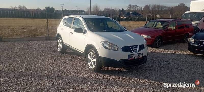 Biały Używany 2010 Nissan Qashqai SUV | 27 800 zł (Uczciwa cena) - Obraz 1/4