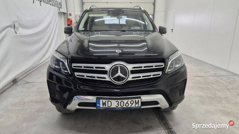 Czarny Używany 2018 Mercedes GLS350 SUV | 220 000 zł - Obraz 1/4