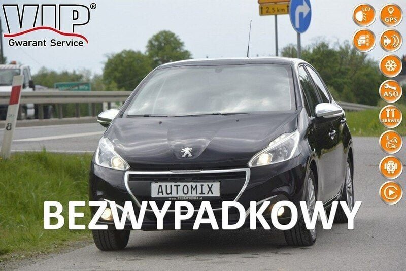 Fioletowy Używany 2017 Peugeot 208 Hatchback | 29 300 zł (Dobra cena) - Obraz 1/4