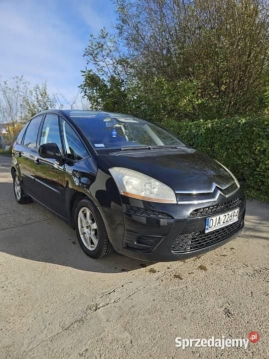 Czarny Używany 2008 Citroën C4 Picasso Minivan | 8600 zł (Uczciwa cena) - Obraz 1/4