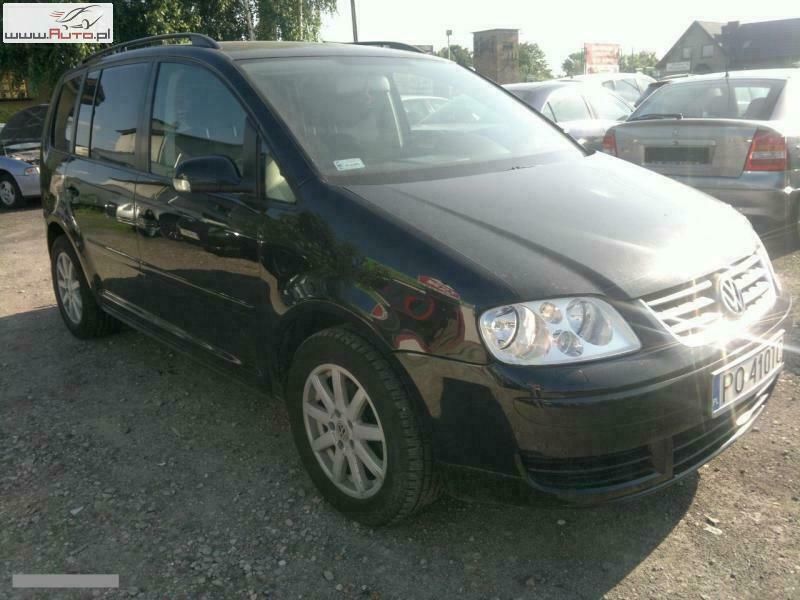 Używany VW Touran 105 KM (77 kW) 2006 Czarny (metalik) Minivan