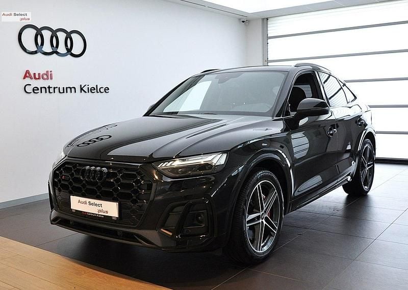 Czarny Używany 2022 Audi SQ5 S-Line SUV | 289 980 zł - Obraz 1/4