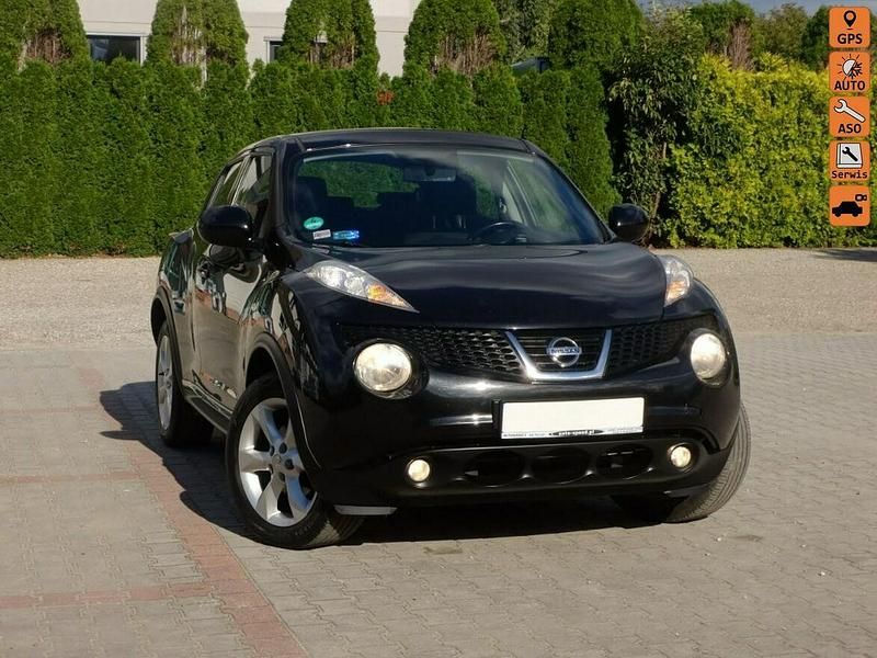Czarny Używany 2010 Nissan Juke SUV | 24 400 zł (Uczciwa cena) - Obraz 1/4
