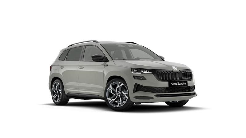 Szary steel niemetalizowany Nowe 2026 Skoda Karoq SportLine SUV | 169 700 zł (Uczciwa cena) - Obraz 1/3