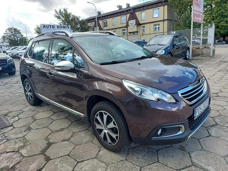 Brązowy Używany 2013 Peugeot 2008 SUV | 26 700 zł (Uczciwa cena) - Obraz 1/4