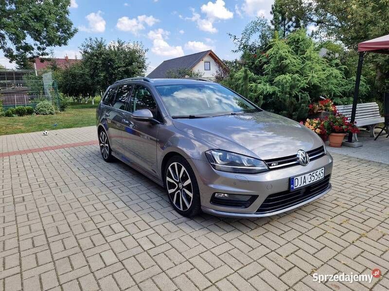 Szary Używany 2015 VW Golf VII Highline Kombi | 43 500 zł (Drogi) - Obraz 1/4
