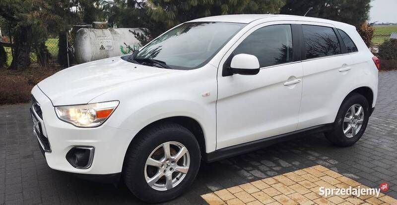 Biały Używany 2013 Mitsubishi ASX SUV | 26 900 zł - Obraz 1/4