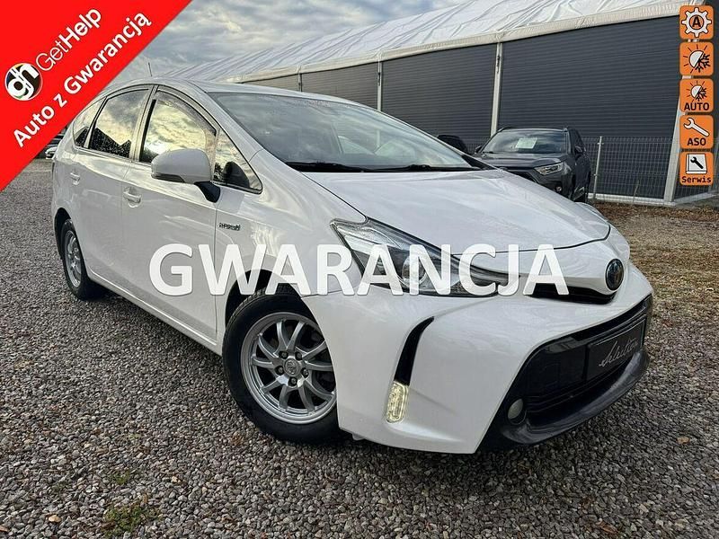 Biały Używany 2018 Toyota Prius+ Minivan | 48 900 zł - Obraz 1/4