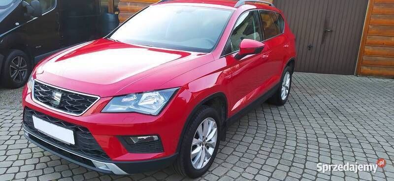 Czerwony Używany 2018 Seat Ateca SUV | 66 000 zł (Uczciwa cena) - Obraz 1/4
