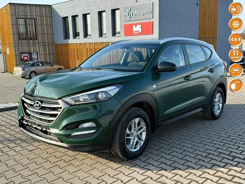 Używany Hyundai Tucson Style 136 KM (100 kW) 2017 Zielony ciemny SUV