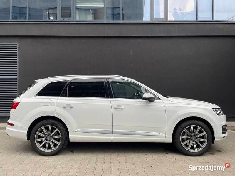 Biały Używany 2016 Audi Q7 Premium Plus SUV | 119 900 zł - Obraz 1/4