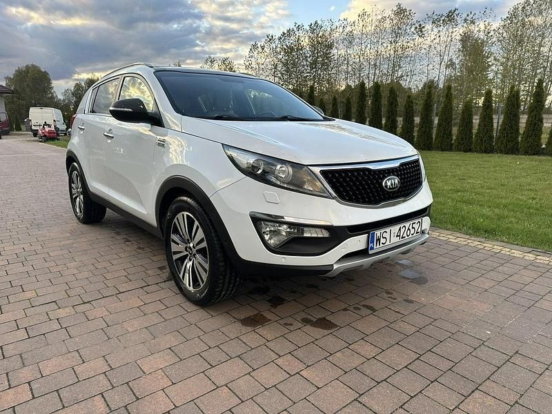 Biały Używany 2014 Kia Sportage 2 SUV | 35 800 zł (Dobra cena) - Obraz 1/4