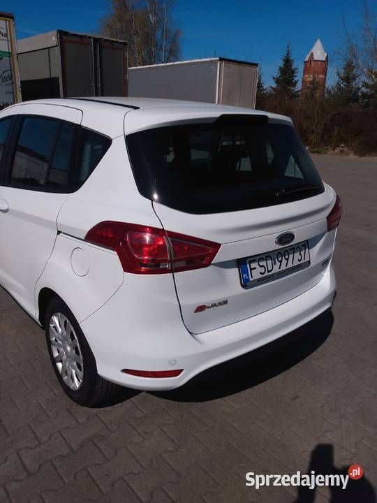 Biały Używany 2013 Ford B-MAX Minivan | 19 800 zł (Uczciwa cena) - Obraz 1/4