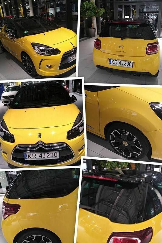 Żółtozłoty Używany 2015 Citroën DS3 Sport Chic Sedan/Limuzyna | 38 000 zł - Obraz 1/4