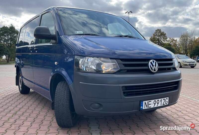 Niebieski Używany 2013 VW T5 Van | 34 900 zł (Super Cena) - Obraz 1/4