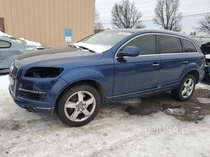 Niebieski Używany 2015 Audi Q7 SUV | 27 500 zł - Obraz 1/4