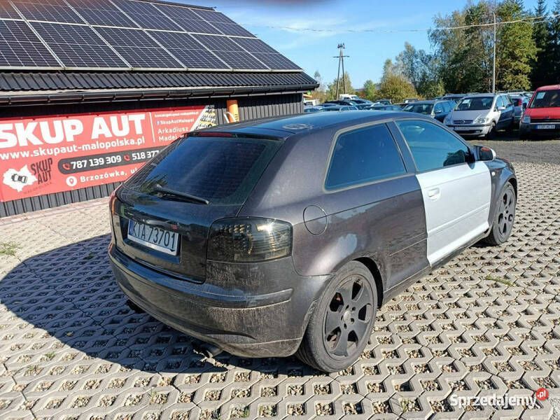 Używany Audi A3 150 KM (110 kW) 2003 Czarny Hatchback