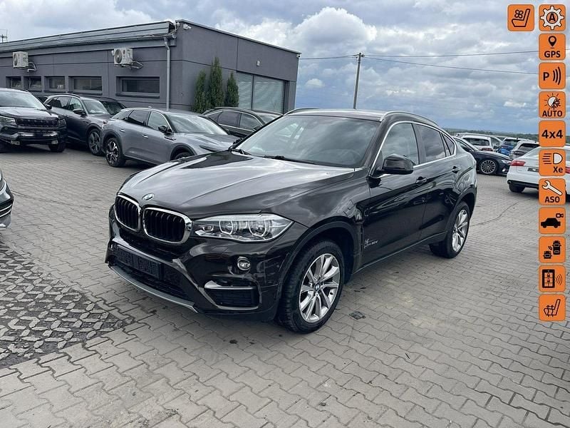 Brązowy (metalik) Używany 2016 BMW X6 SUV | 69 900 zł - Obraz 1/4