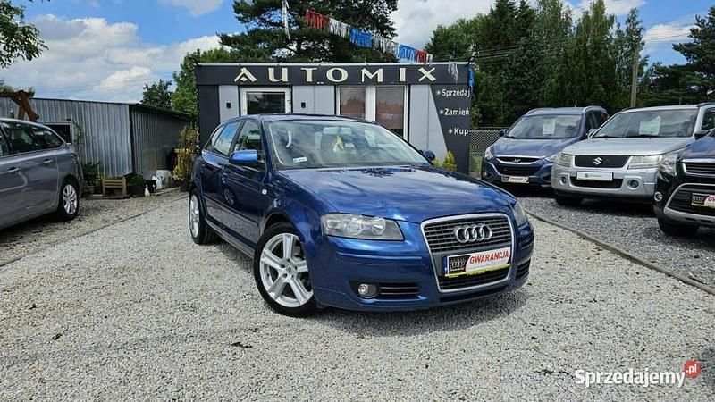 Niebieski Używany 2008 Audi A3 Hatchback | 21 800 zł (Uczciwa cena) - Obraz 1/2