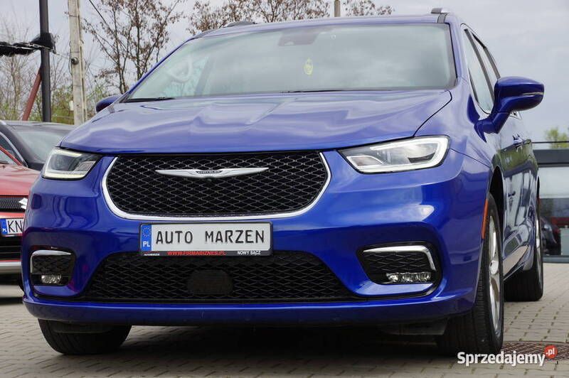 Granatowy Używany 2021 Chrysler Pacifica SUV | 154 700 zł (Dość drogi) - Obraz 1/4