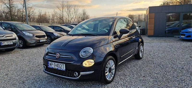 Używany Fiat 500 69 KM (50 kW) 2017 Czarny (metalik) Hatchback