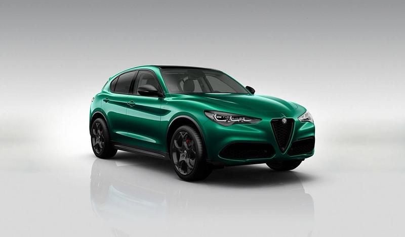 Lakier specjalny zielony montreal green Nowe 2025 Alfa Romeo Stelvio Veloce SUV | 267 500 zł - Obraz 1/4