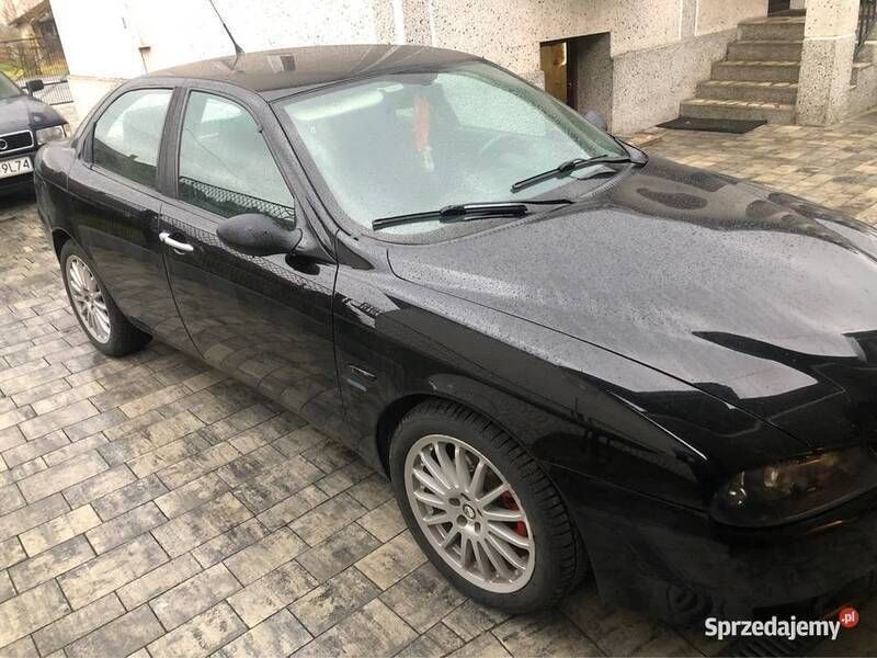 Czarny Używany 2005 Alfa Romeo 156 Sedan/Limuzyna | 7500 zł - Obraz 1/4