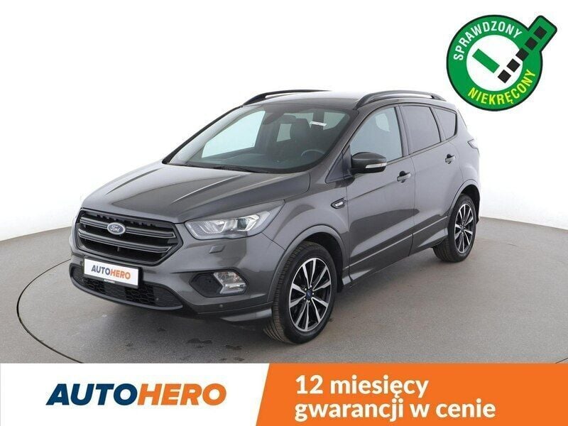 Szary Używany 2018 Ford Kuga ST-Line SUV | 60 000 zł (Dobra cena) - Obraz 1/3