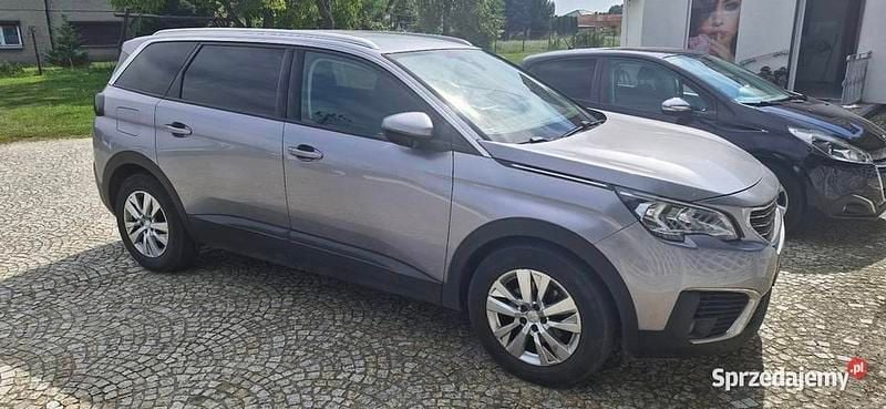 Niebieski Używany 2018 Peugeot 5008 Minivan | 47 000 zł (Super Cena) - Obraz 1/4