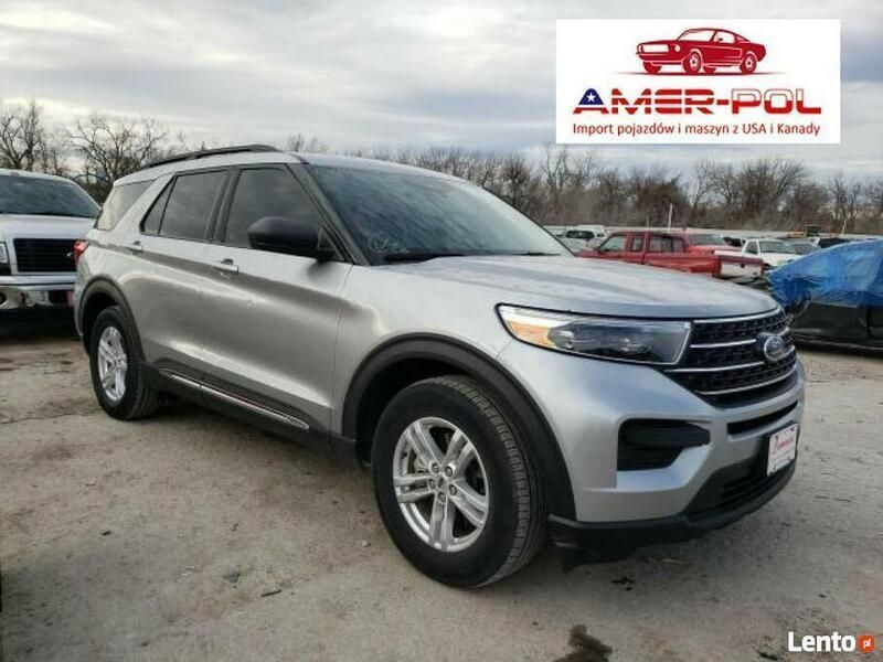 Srebrny Używany 2020 Ford Explorer XLT SUV | 108 000 zł - Obraz 1/4